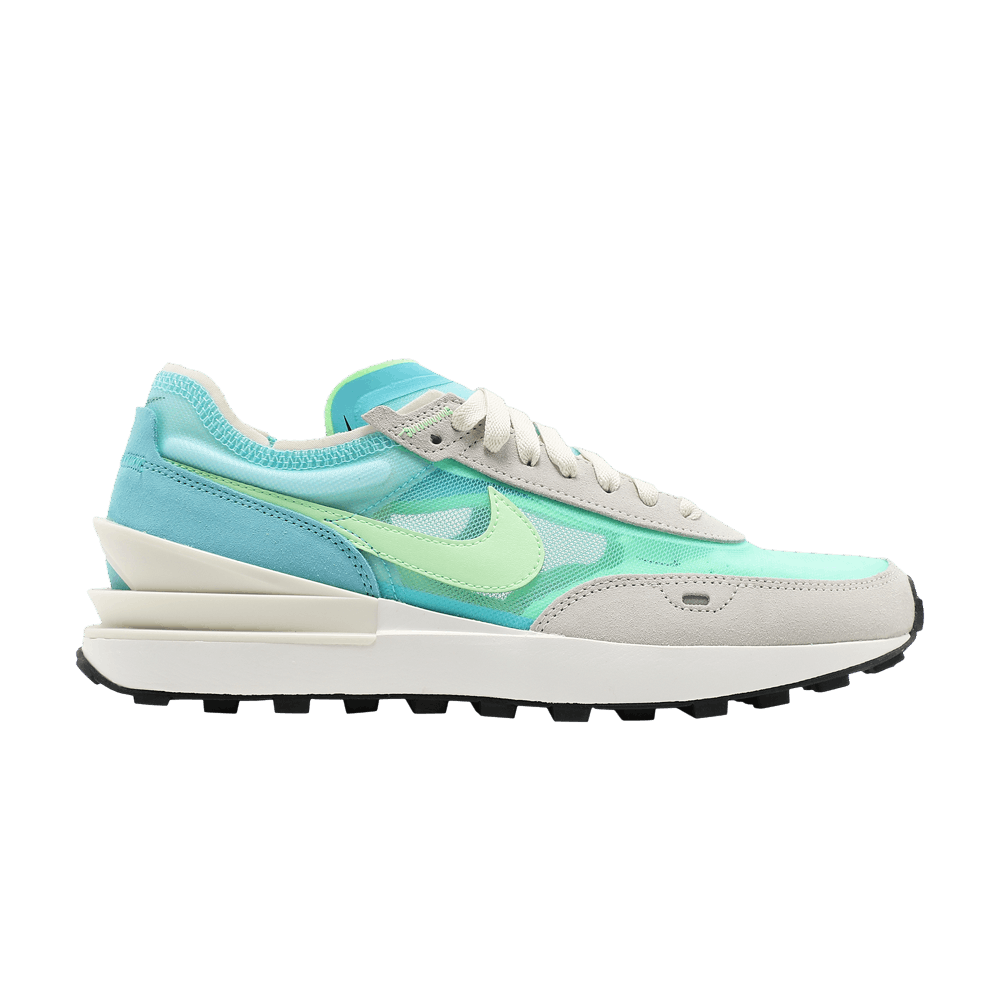 Кроссовки Nike Waffle One Scream Green (Женская размерная сетка)