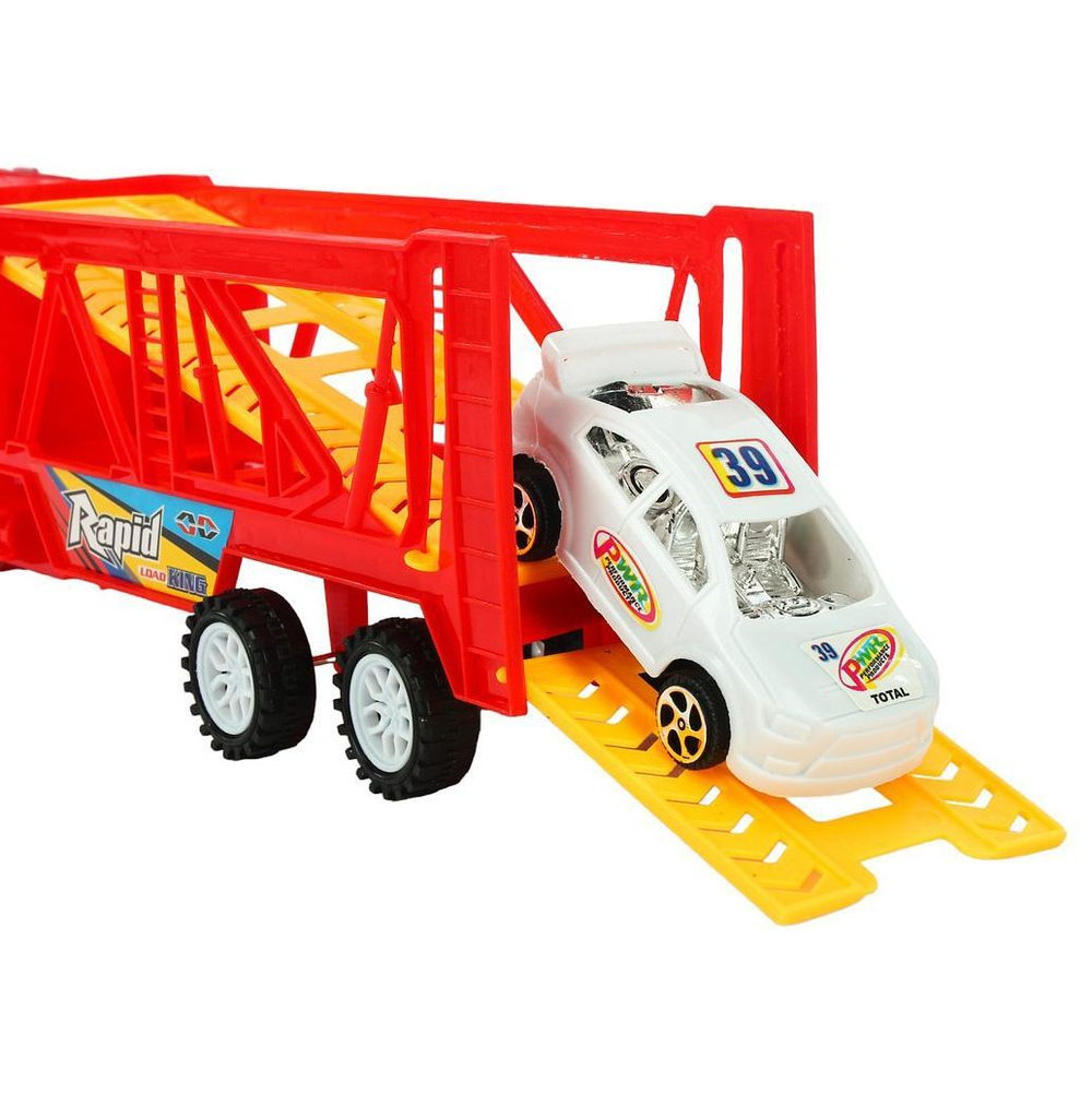 Автовоз ин. +2машины, пакет JL002-3