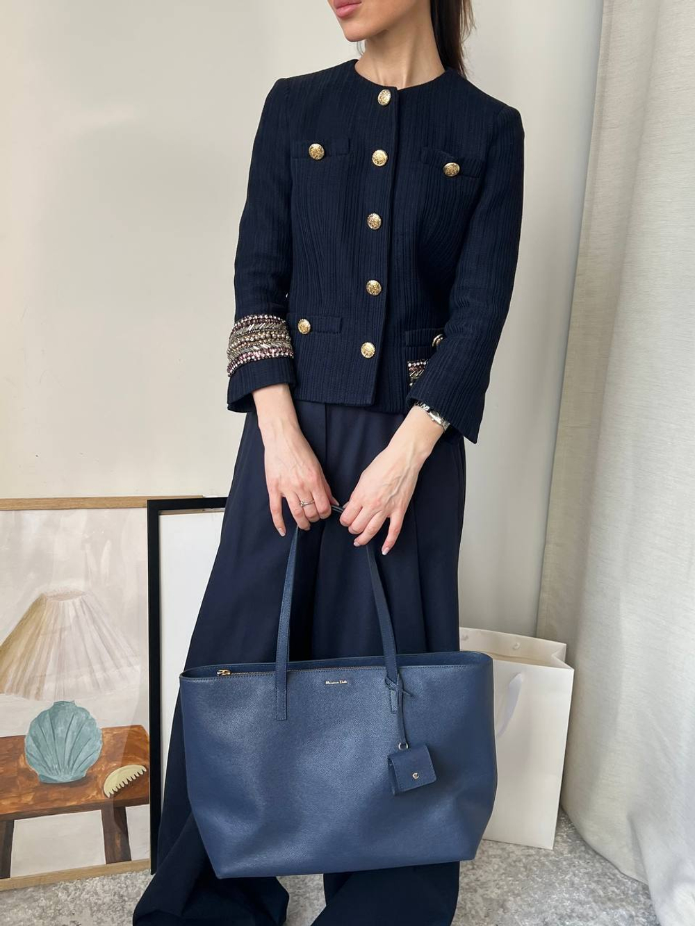 Сумка шоппер Massimo Dutti