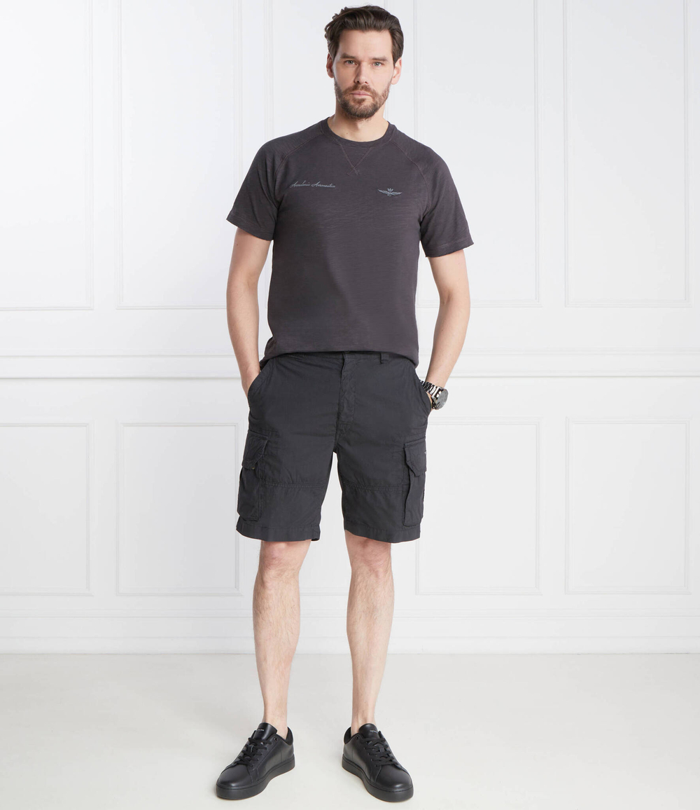 Шорты Aeronautica Militare - графитовый(BE195CT3244)