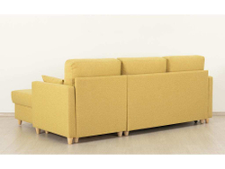 Дилан диван-кровать угловой ТД 424 Сага еллоу