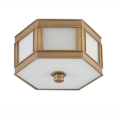 Потолочный светильник Cloyd NARTEX FM1 / Ø26 см - латунь (арт.10218)