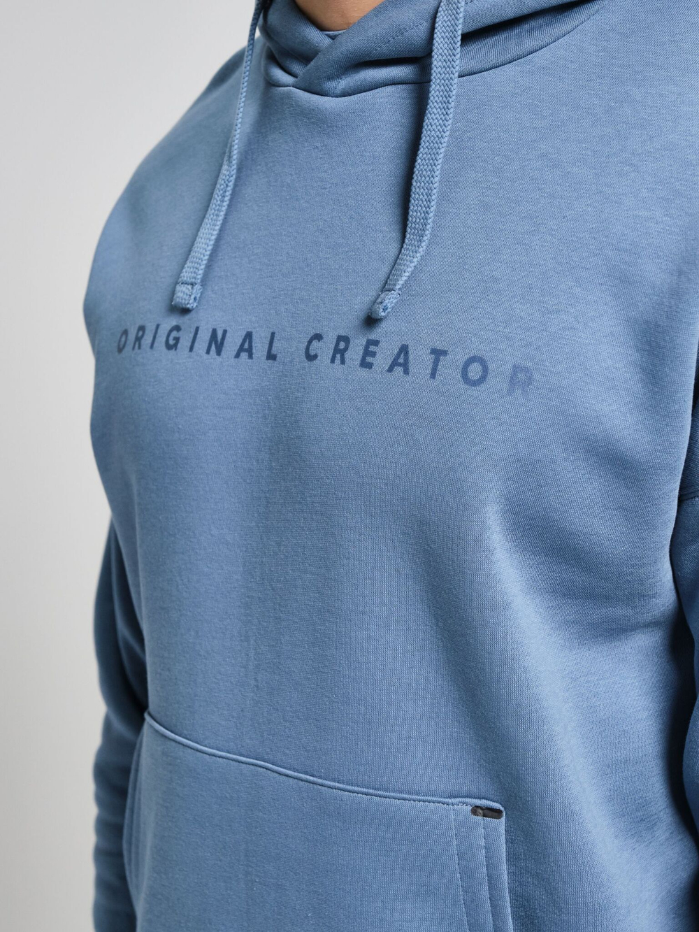 Худи мужское ORIGINAL CREATOR OVERHEAD HOODIE, Светло-синий