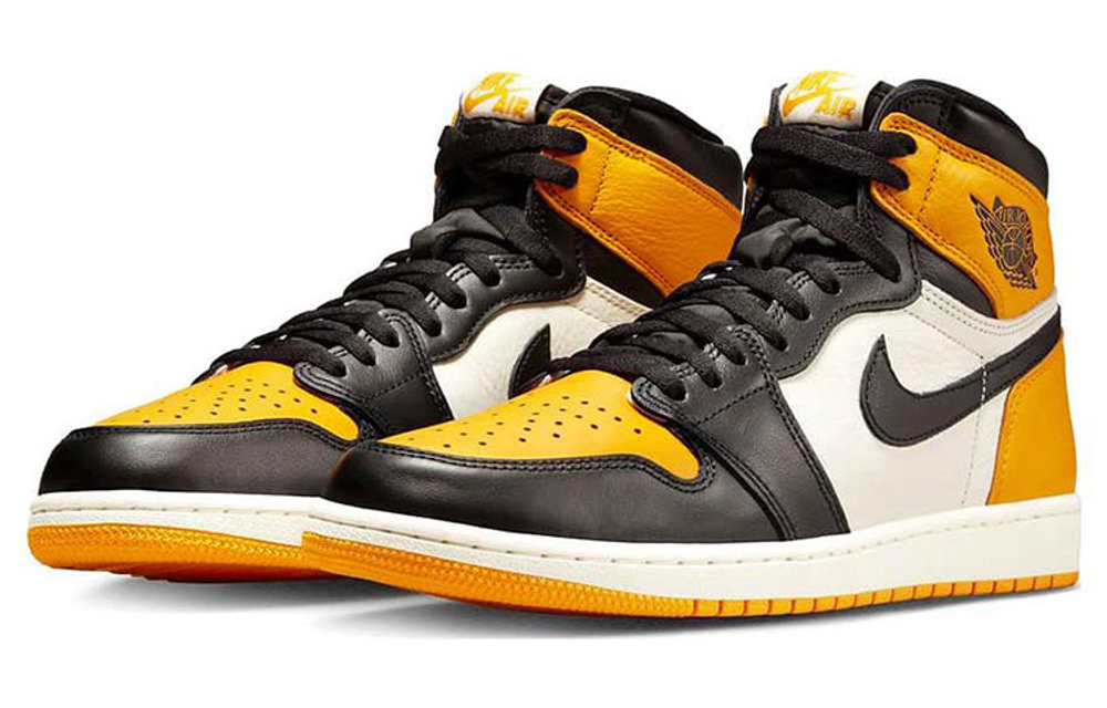 Air Jordan 1 Retro High Og 'Yellow Toe White'