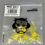 Пропеллеры Gemfan 40мм 3х лопастные под вал 1мм