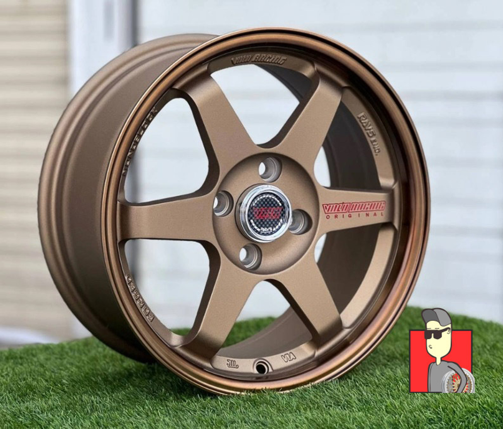 Комплект дисков Rays Volk Racing TE37 15x7 et35 4x100
