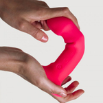 Фаллоимитатор с вибрацией Adrien Lastic Hitsens 2 (17,2×4 см) розовый