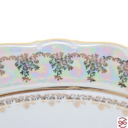 Блюдо овальное Queen's Crown Aristokrat Роза 39 см