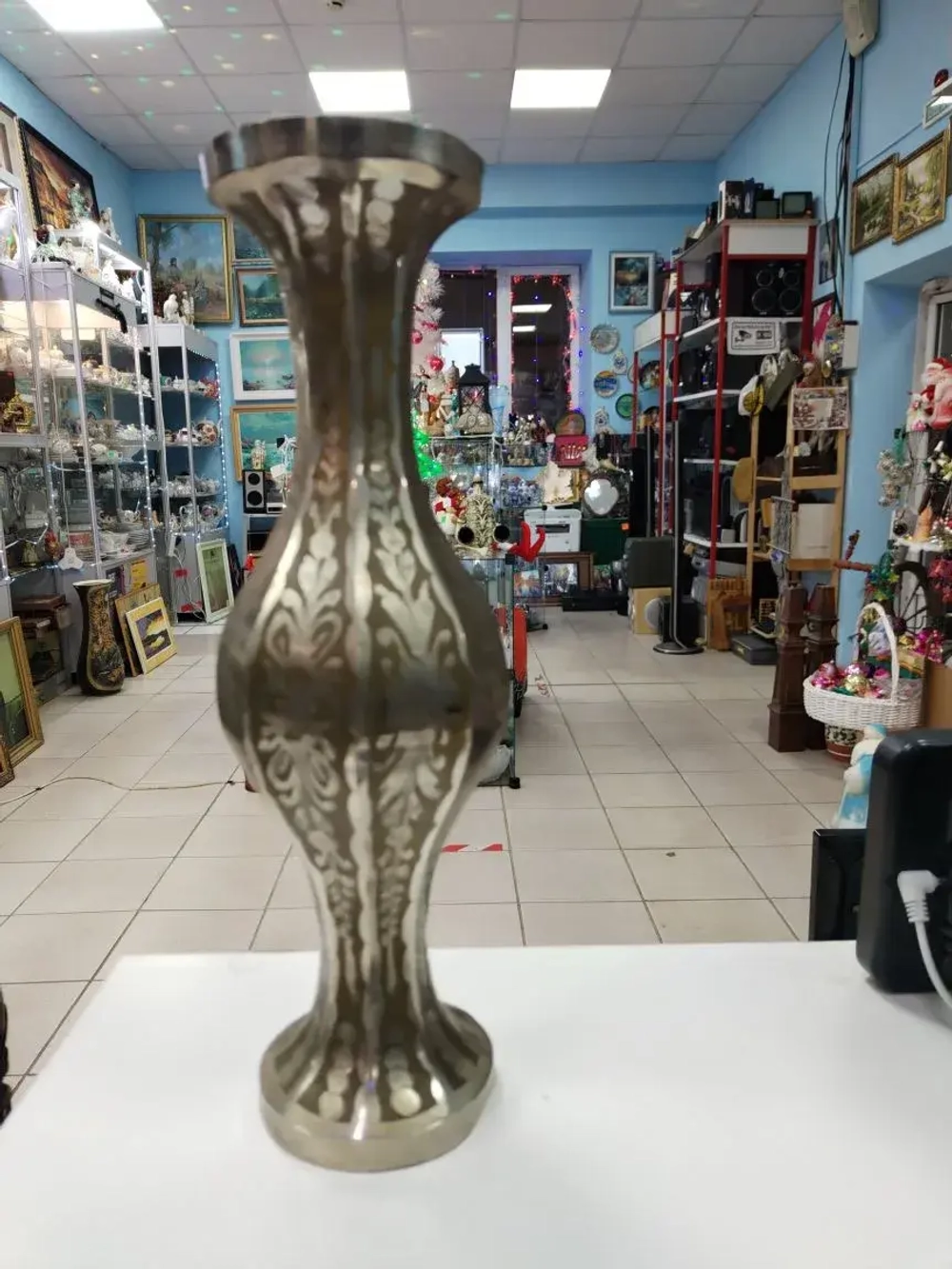 Ваза Индия латунь