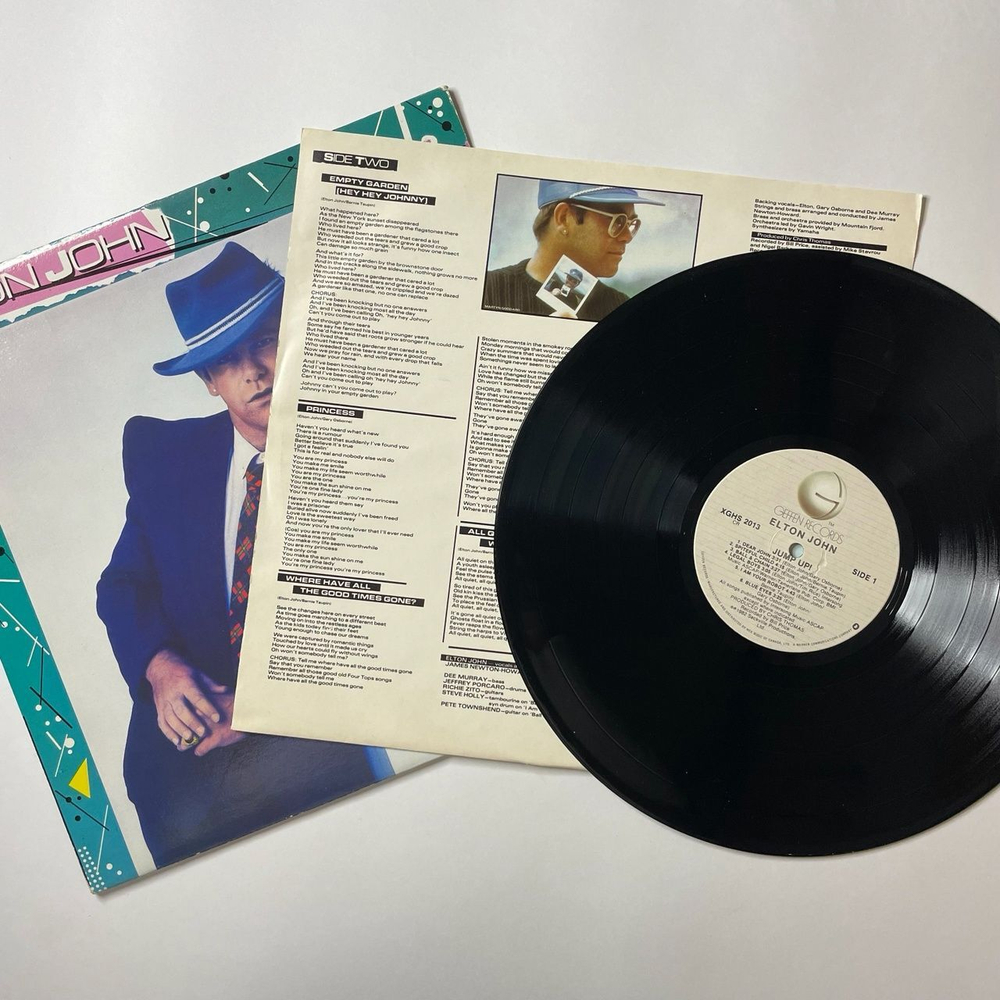 Винтажная виниловая пластинка LP Elton John Jump Up (Canada 1982)