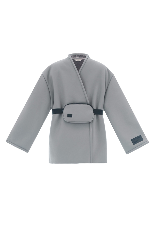 Дубленка NE SHUBA Gray