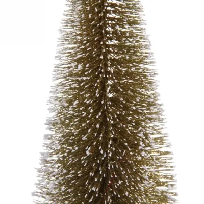 Ёлка декоративная «Сказочное сияние» 20 см, Золото