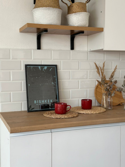 Постер Bishkek city map [black]