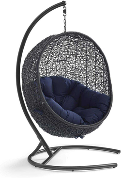 Подвесное кресло-кокон encase wicker