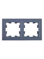 BRITE Рамка 2-местная РУ-2-БрМ маренго IEK
