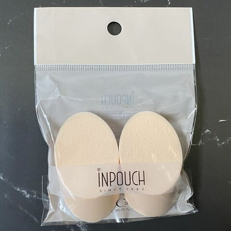 Латексный спонж для нанесения макияжа «Диагональный» Seven Star Inpouch 2P Diagonal Latex Make Up Sponge, 2шт