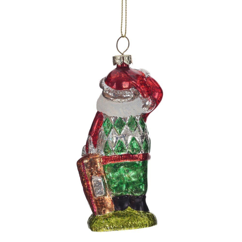 GAEM Украшение новогоднее "Дед Мороз", L6 W3,5 H13 см, 2в.