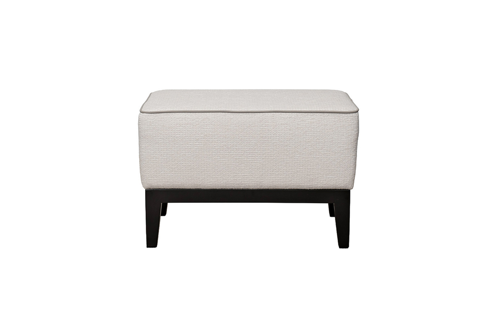 Банкетка Garda Decor Стелла(Stella) 60 прямоугольная светло-бежевый Koza2601-ECRU+Nev21 60*38*40 см