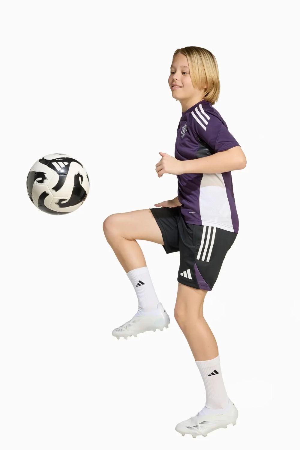 Шорты adidas Manchester United 25/26 Training Junior - черный