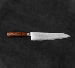 Tamahagane Поварской нож Tsubame Brown 24см.