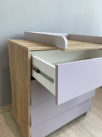 Комод RANT "BERGEN" 84см 4 ящ. (арт.105) Rosy Grey