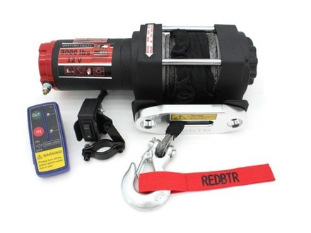 Лебёдка электрическая redBTR серия "QUATTRO CRAZY" 3,0s (12v)