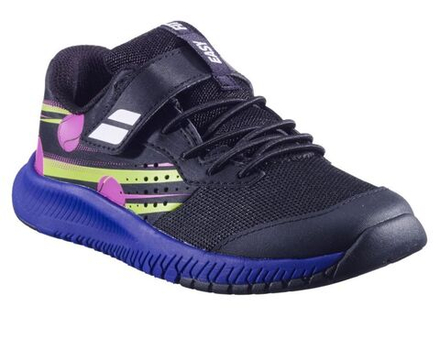 Детские теннисные кроссовки Babolat Pulsion Kid All Court - black/dark blue