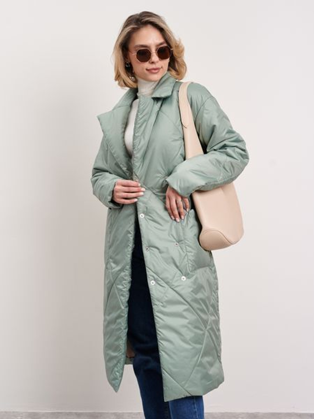 Тренчкот женский "Твенти" ментол