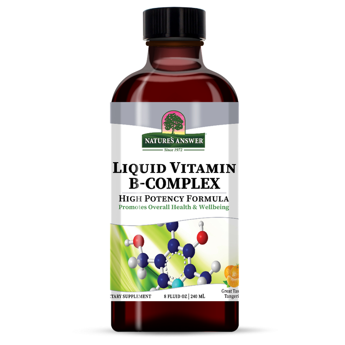 Жидкий Витамин B, Nature&#39;s Answer Vitamin B Complex Liquid, 240 мл