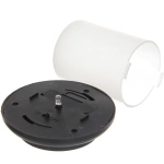 Фонарь садовый «Пламя» 58 см , на солнечной батарее, Теплый белый