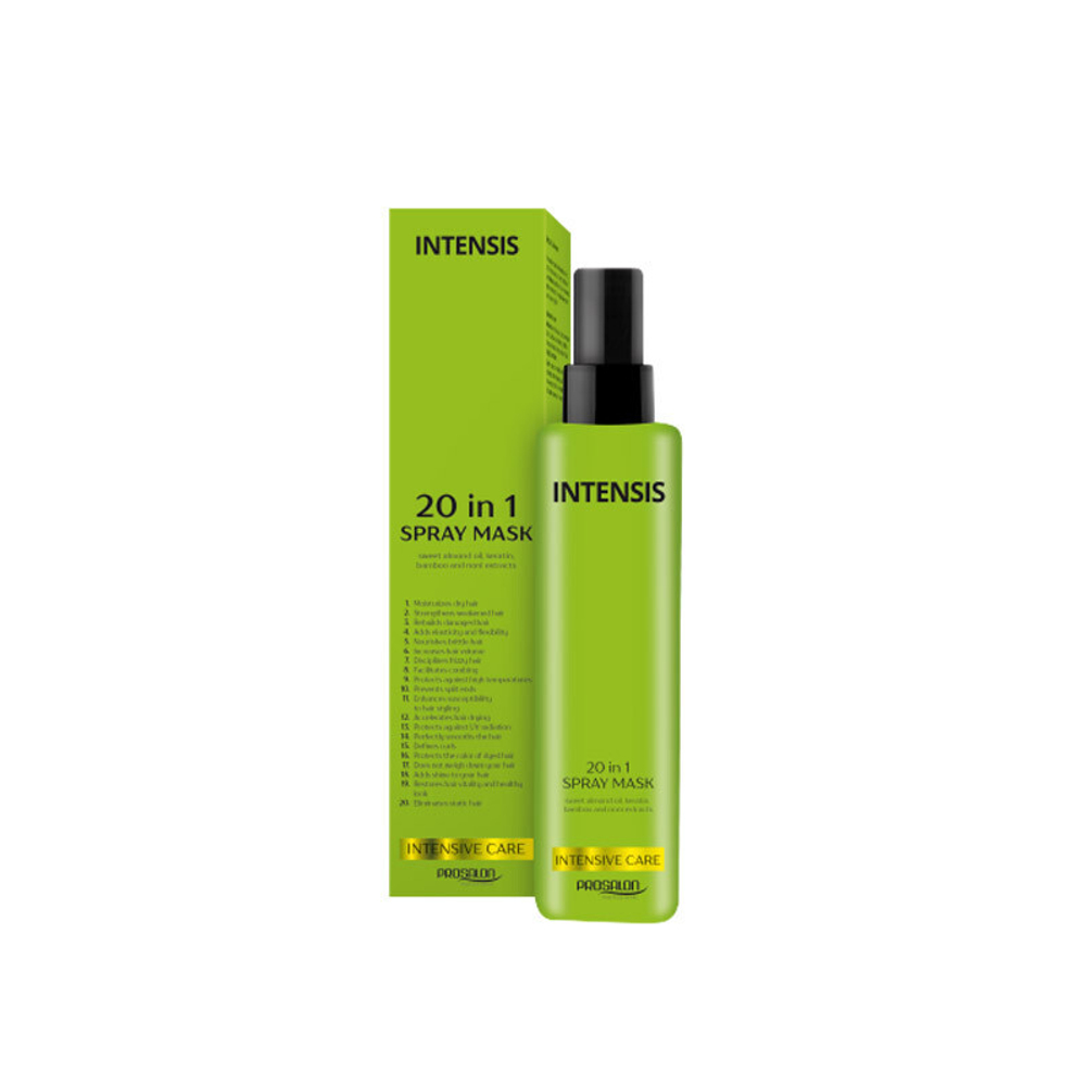 Маска для волос в виде спрея 20 в 1 Prosalon Intensis Intensive Care, 200 мл.