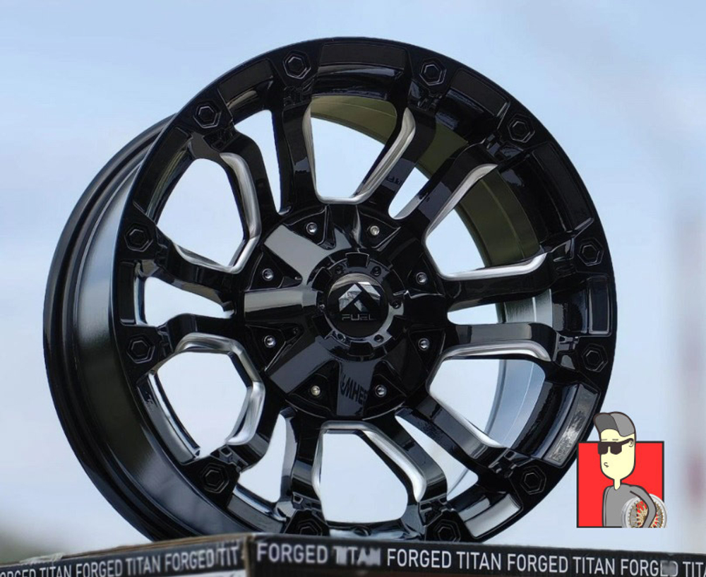 Комплект дисков Fuel Off-Road 16x8 et0 5x139.7