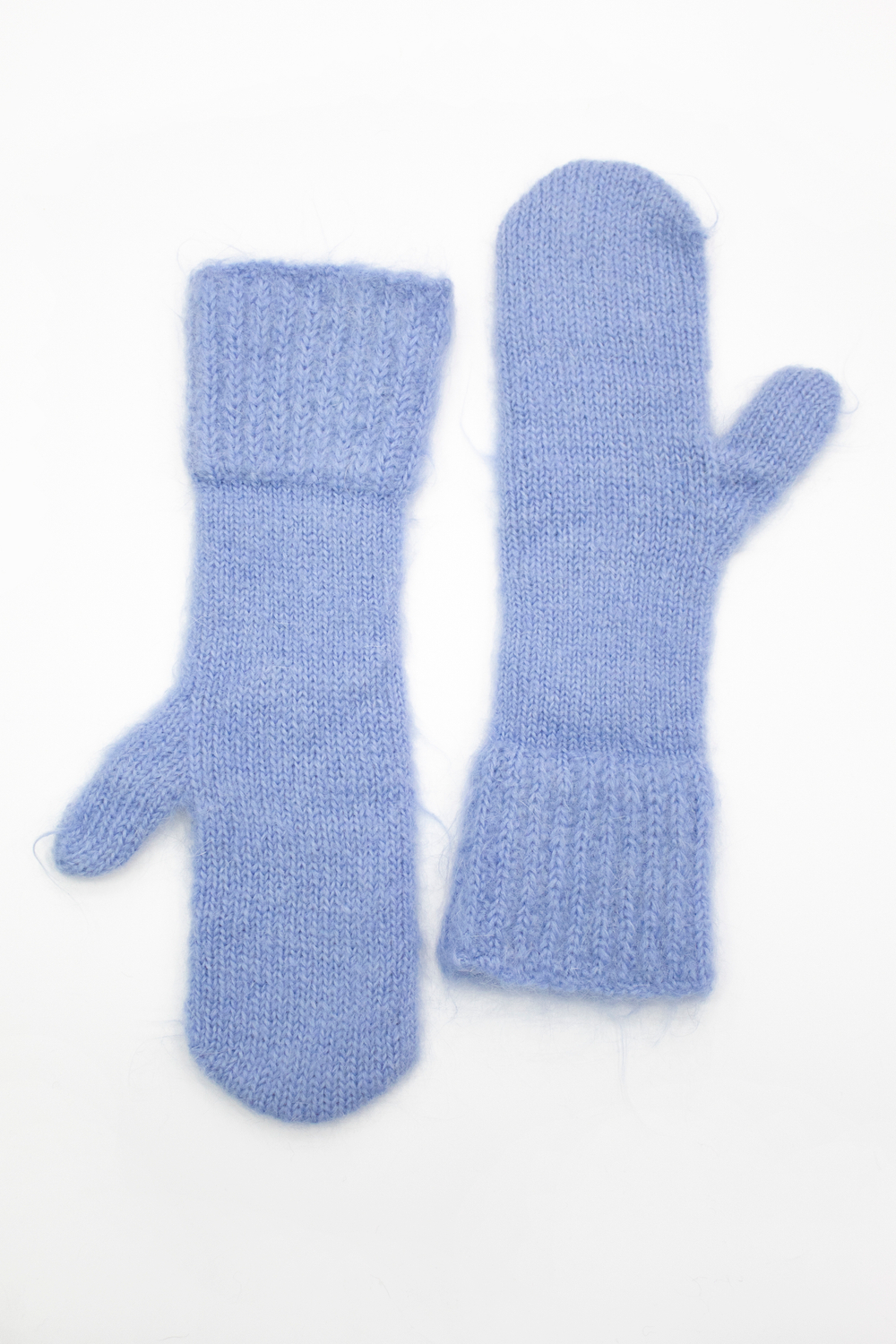 Варежки В203-04 голубые