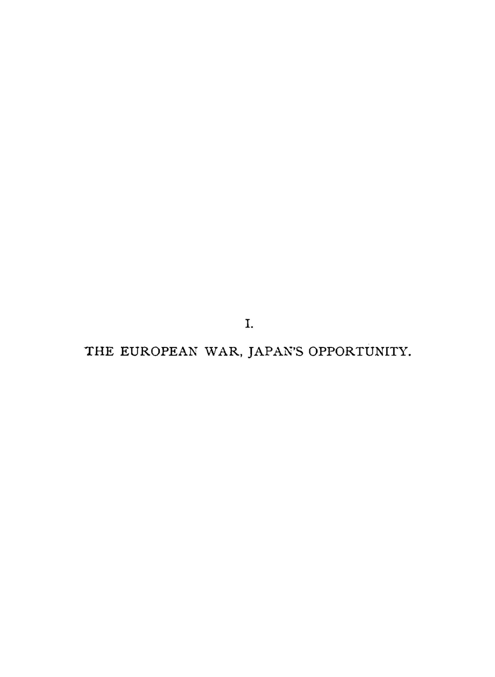 The problem of Japan. A political study of Japan and of her relations with Russia, Great Britain, China, Germany, The United States, The British Colonies and The Netherlands | Osborne Sidney