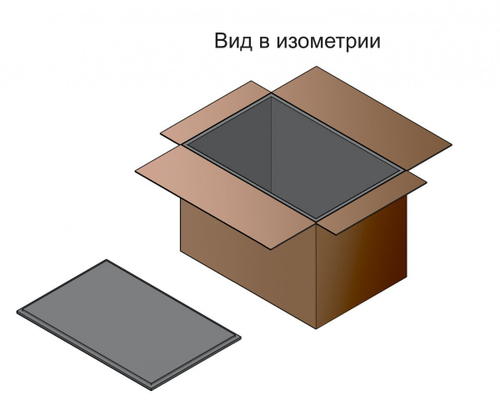 Короб 1200*800*800х50мм