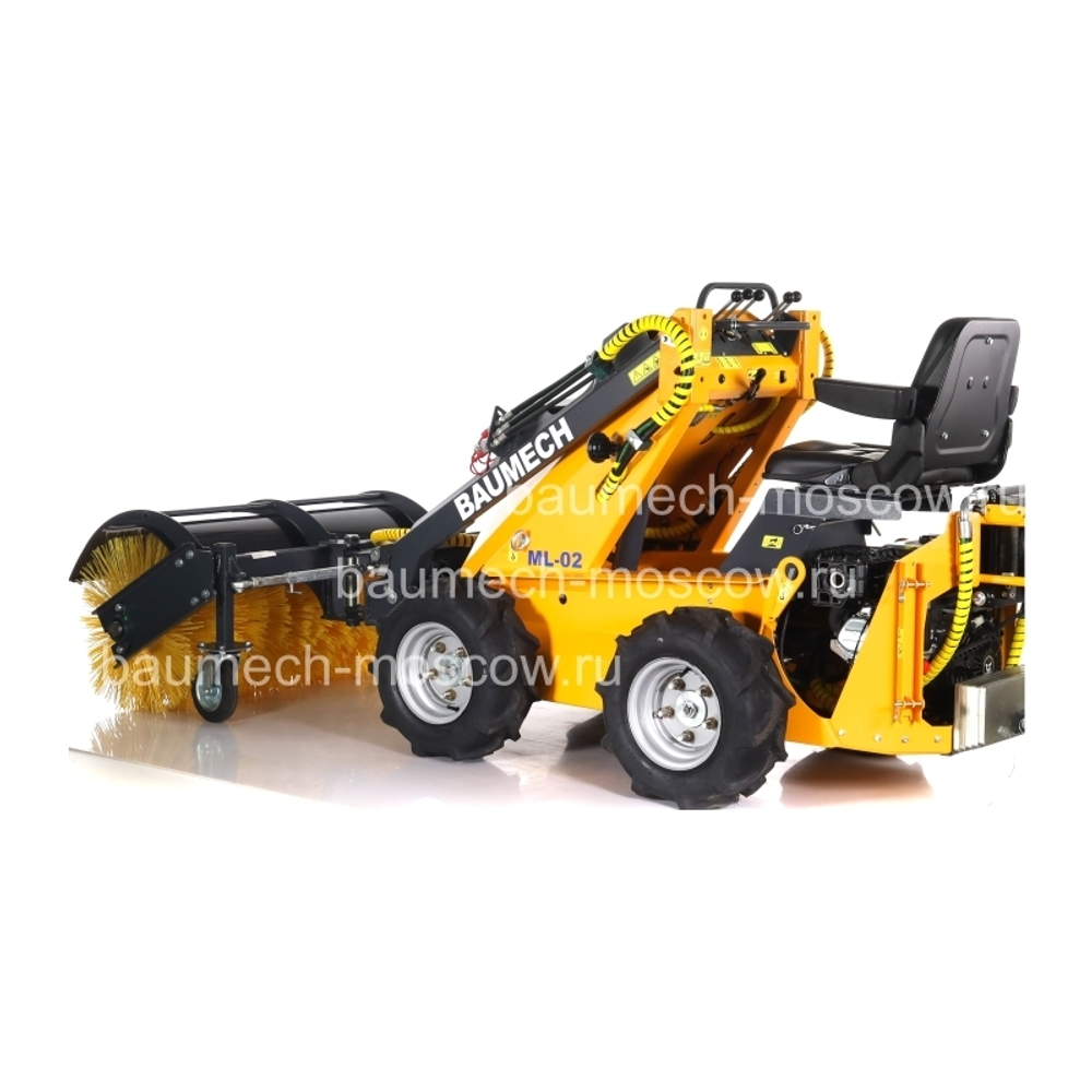 Baumech ML-02 Щетка с механическим поворотом 115см, диаметр 55см, угол поворота 25°
