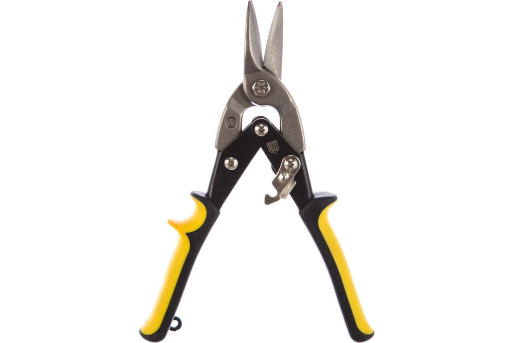 Усиленные ручные рычажные ножницы по металлу Berger BG прямой рез 250 мм BG1233