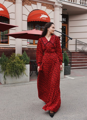 Платье Одуванчик макси