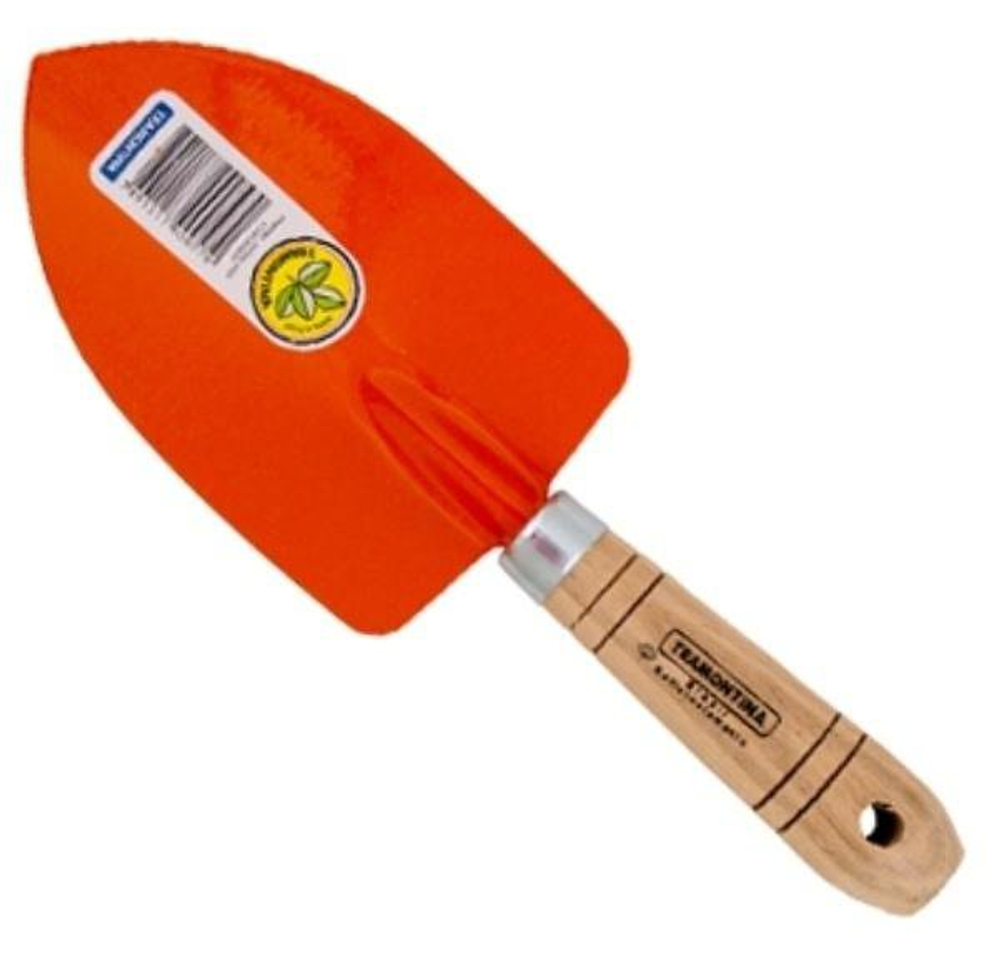 Совок для прополки широкий Tramontina с деревянной ручкой