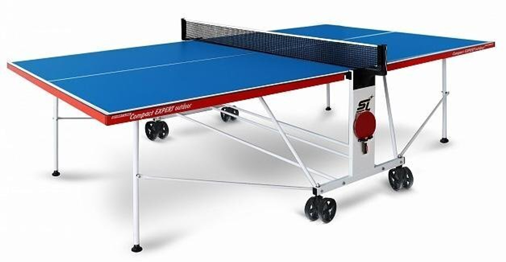 Теннисный стол всепогодный складной "Compact Expert Outdoor" (274 х 152,5 х 76 см)