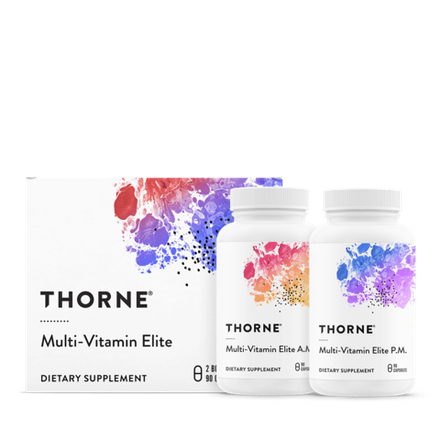 Thorne Research, Мультивитамины Элит, Multi-Vitamin Elite, 180 капсул