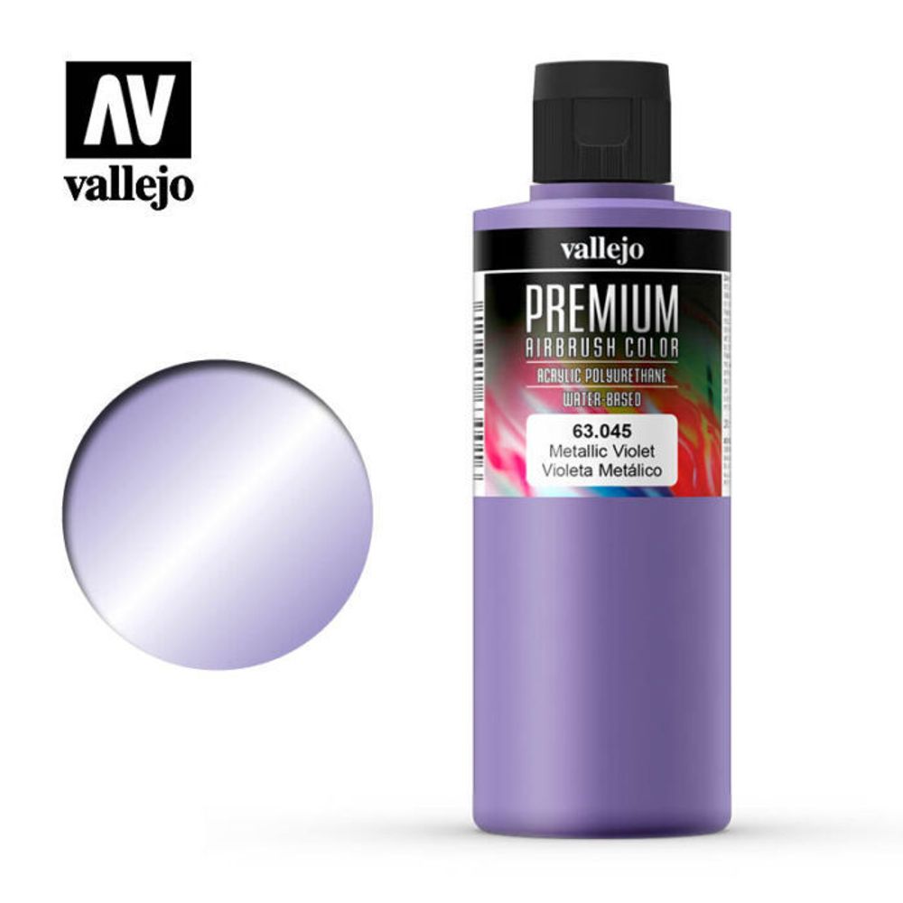 Premium color 60ml. 045-metallic violet