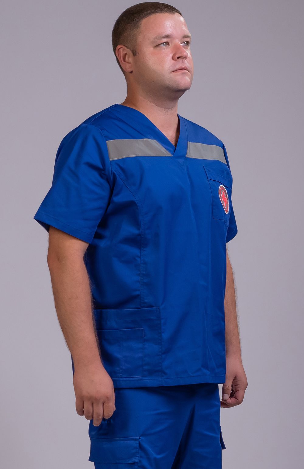 Топ летний Скорая помощь MedicLine (V-обр.)