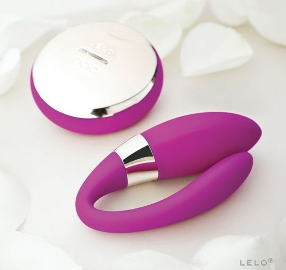 Вибратор для пар Tiani 2 Design Edition Deep Rose (Lelo) (Цвет: лиловый)