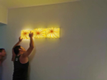Wall design lamp Zika by Aqua Creations Studio