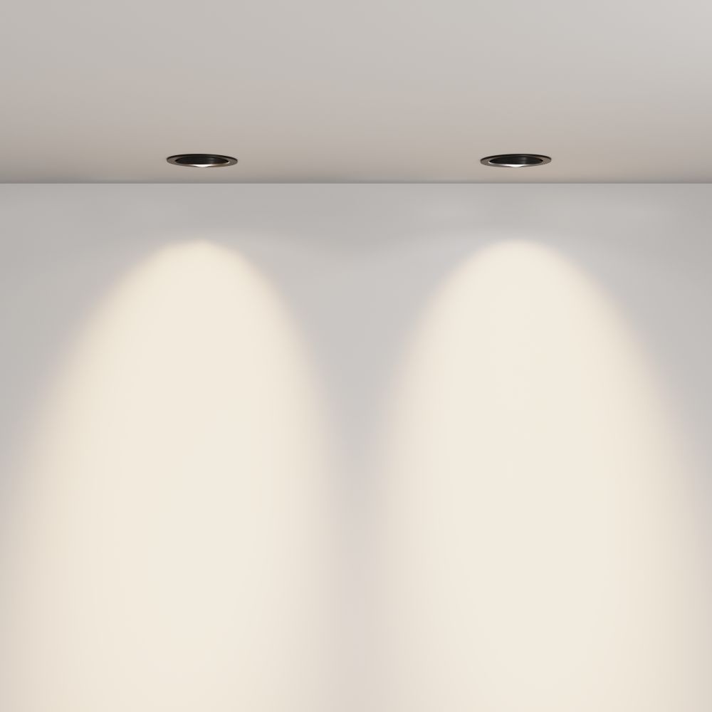 Светильник встраиваемый светодиодный Maytoni   DL105-12W3K-B