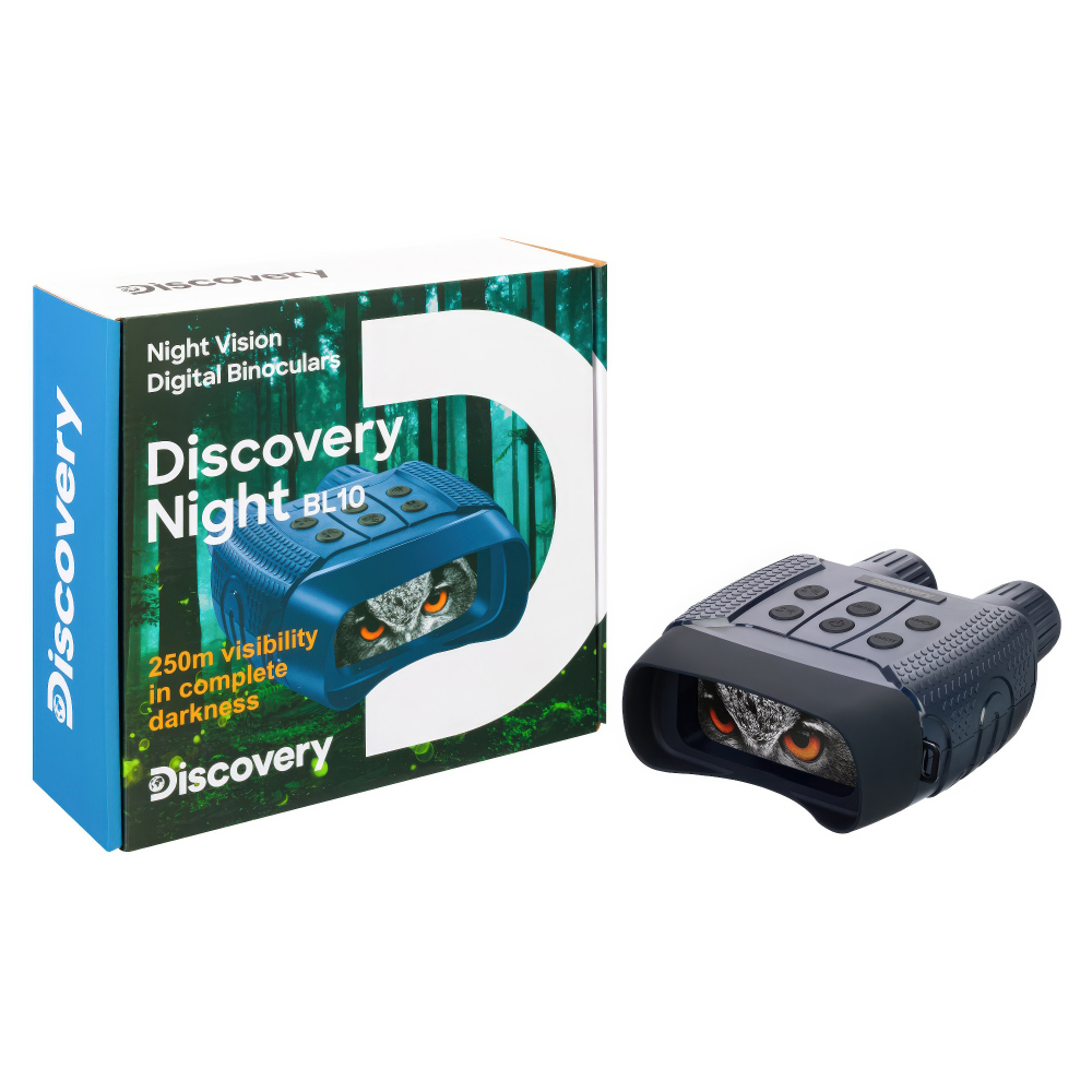 Бинокль цифровой ночного видения Discovery Night BL10 со штативом - Упаковка - 2