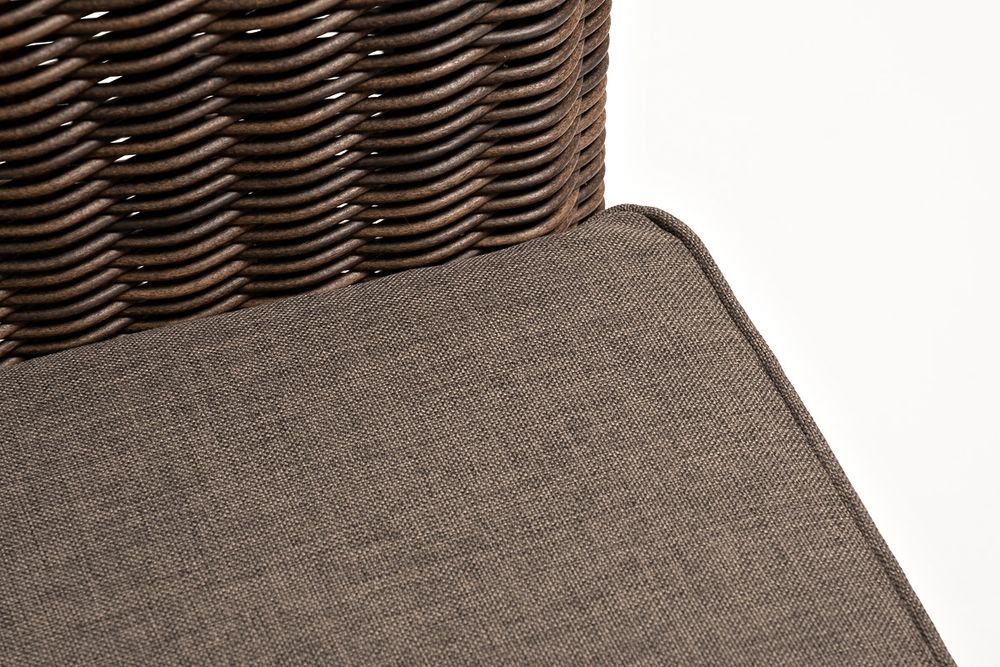 "Боно" кресло из искусственного ротанга, цвет коричневый