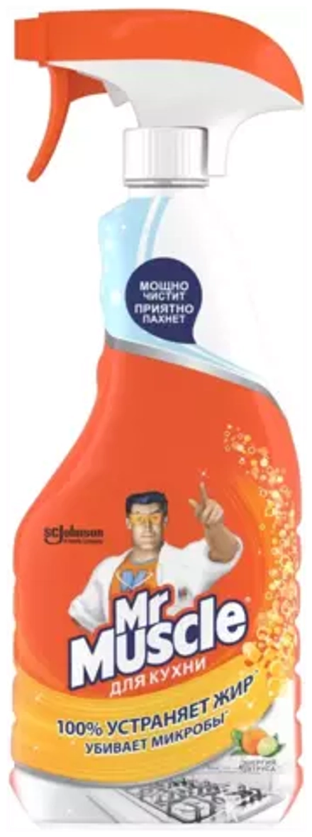 Mr Muscle Чистящее средство для кухни Энергия цитруса, спрей, 500 мл