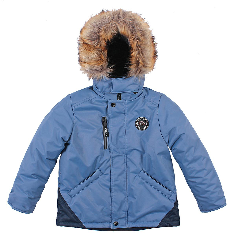 Комплект зимний д/мальчика р.134, джинса (Rusland) А 22-22